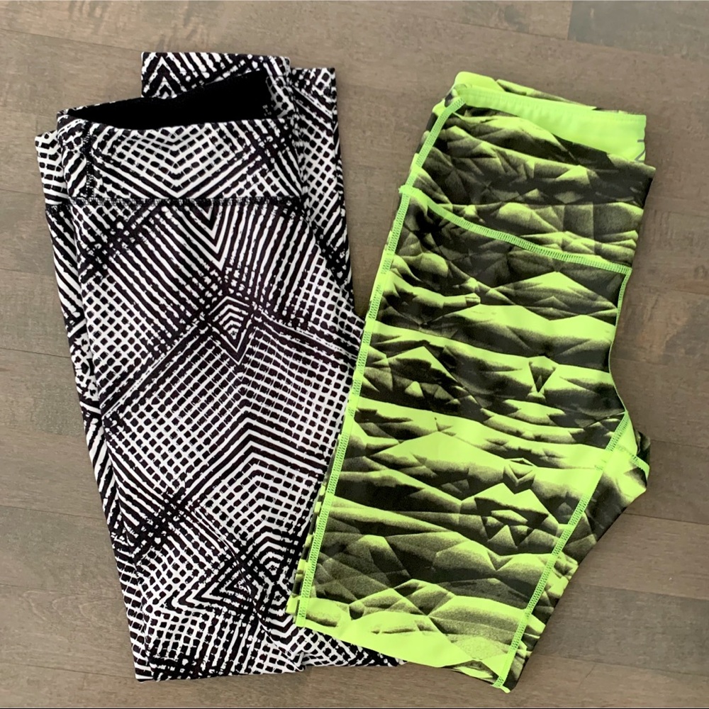 Adidas & Zella Workout Leggings Bundle Size S